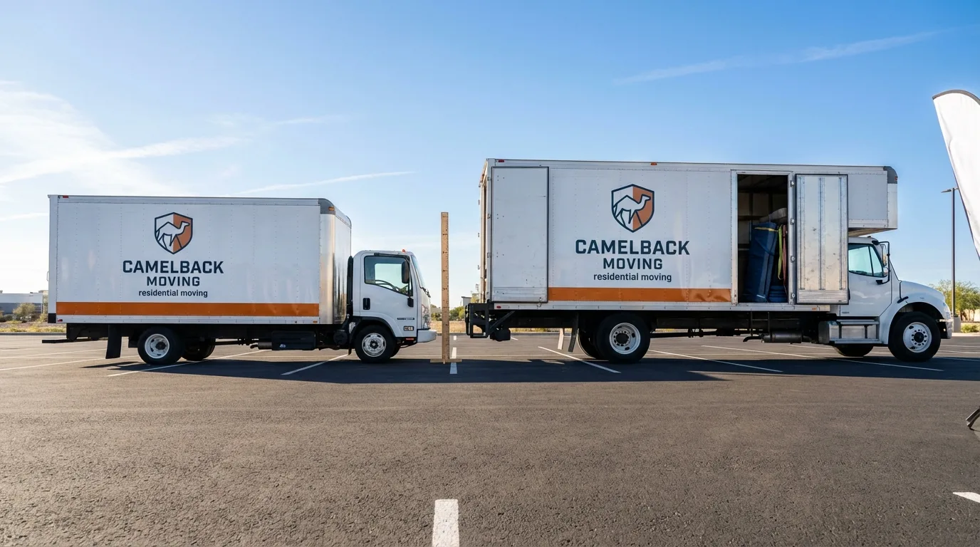 Moving truck size capacity guide in Laconia